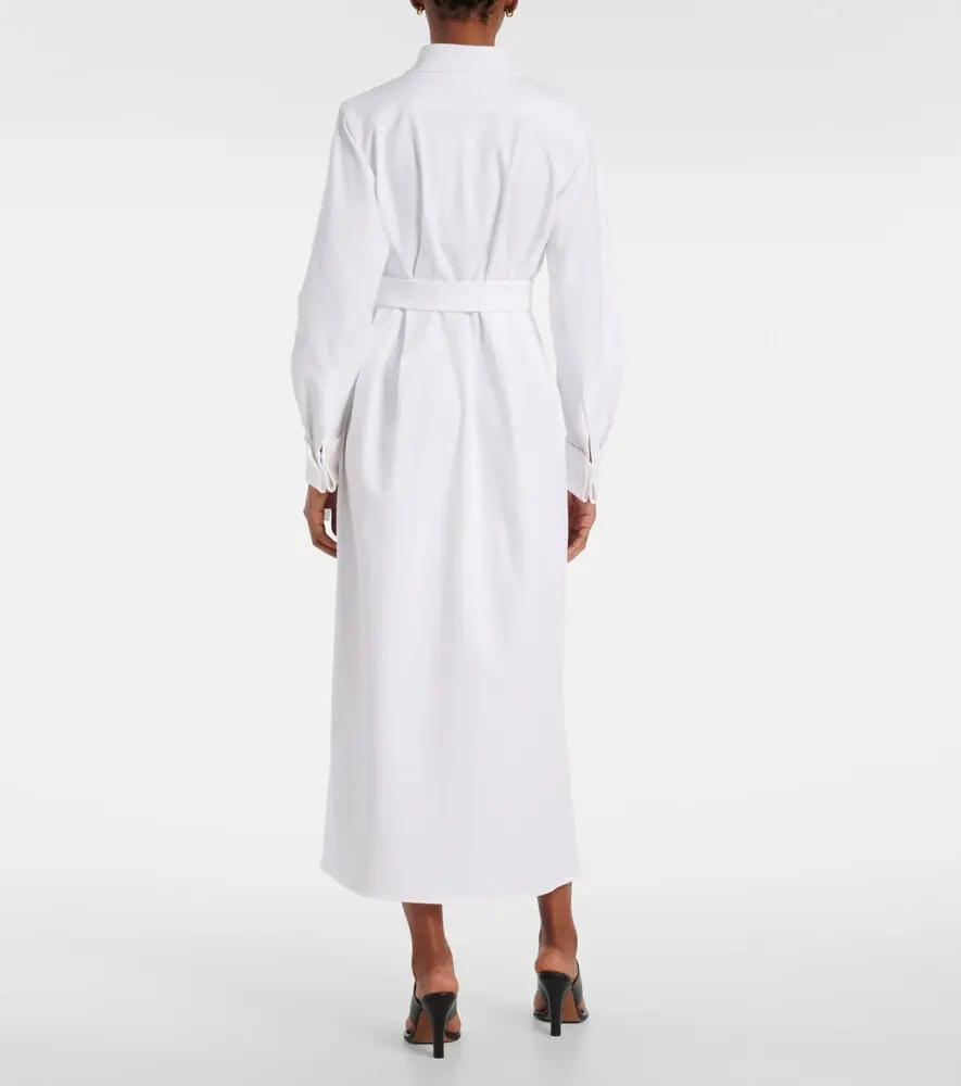 Max Mara Arezzo gabardine shirt dress | Thumbnail 6 Max Mara Arezzo gabardine shirt dress | Thumbnail 6