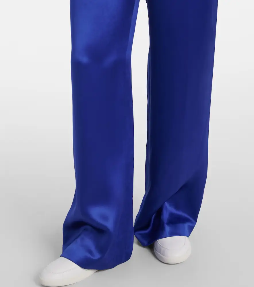 Gabriela Hearst Norman silk tweed wide-leg pants | Thumbnail 3