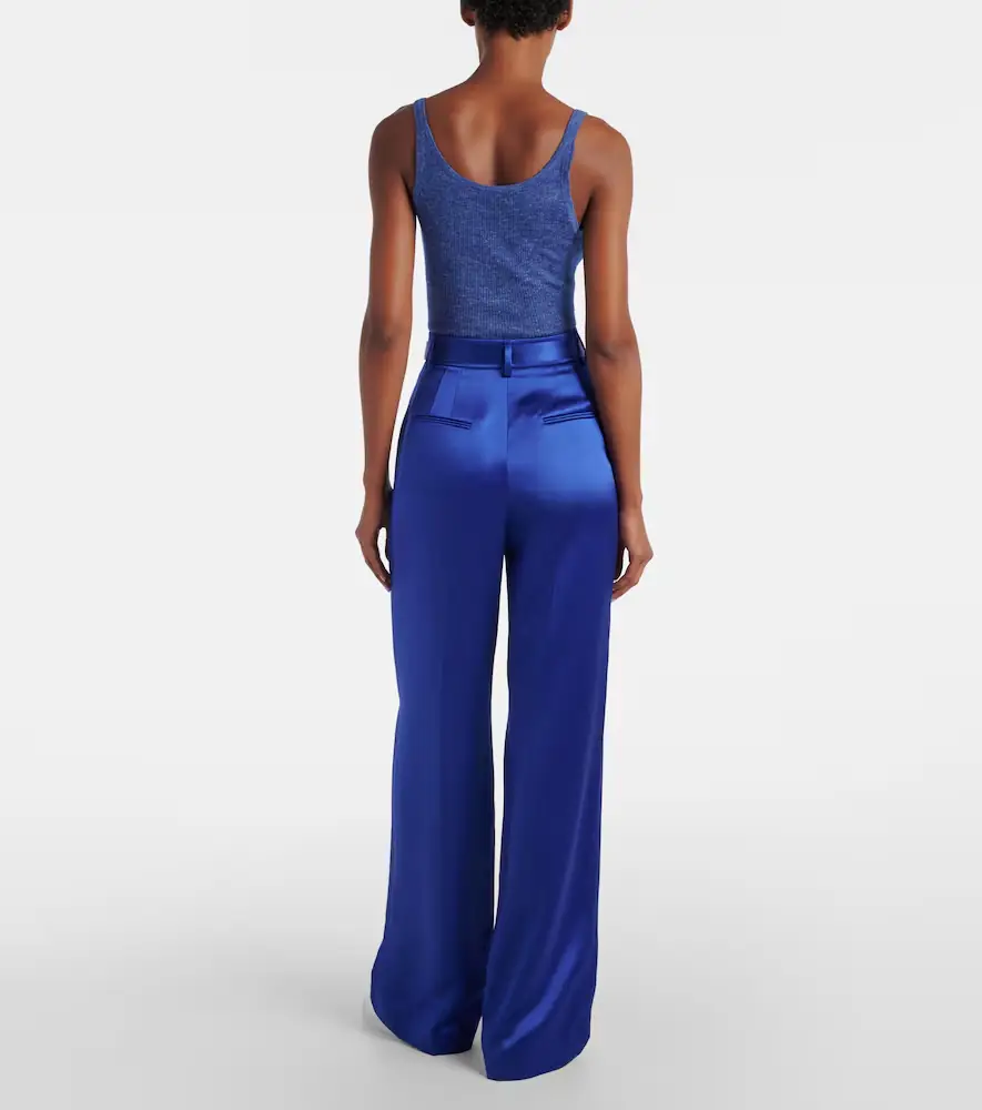 Gabriela Hearst Norman silk tweed wide-leg pants | Thumbnail 5