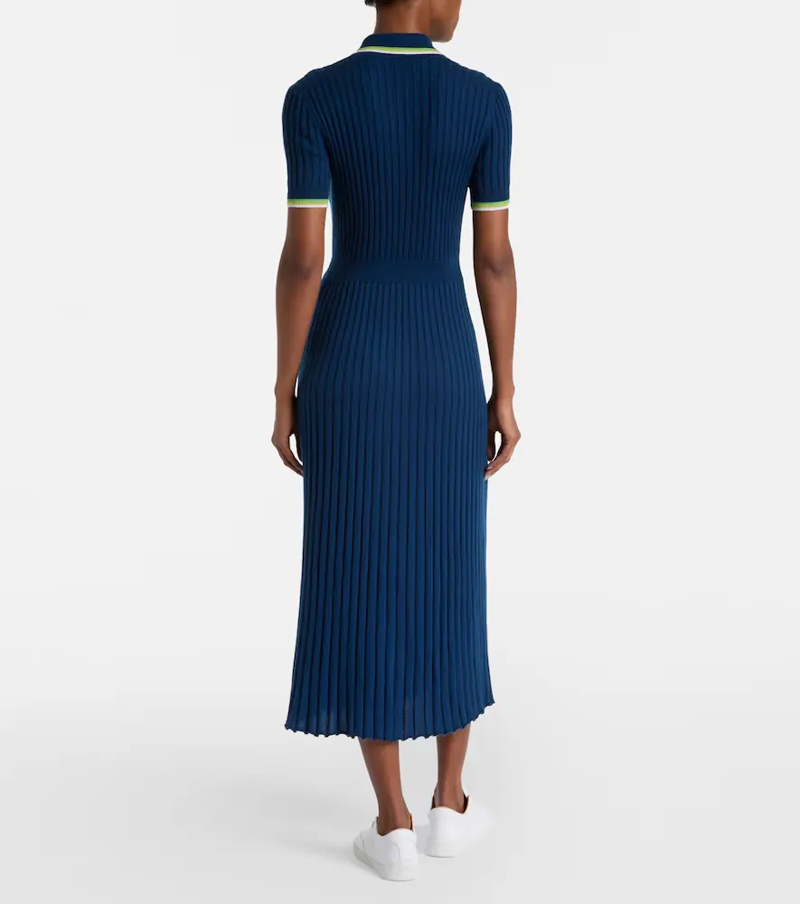 Gabriela Hearst Eyot cashmere and silk midi dress | Thumbnail 5