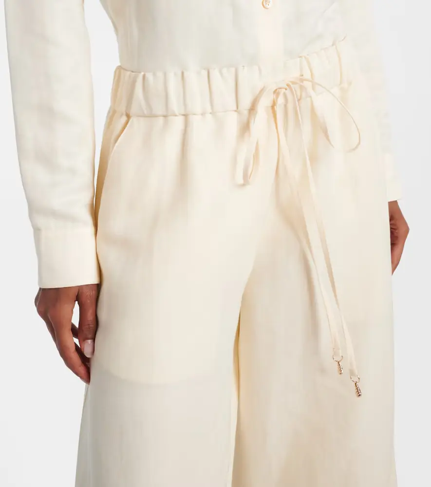 Gabriela Hearst Gelos linen and silk wide-leg pants | Thumbnail 5
