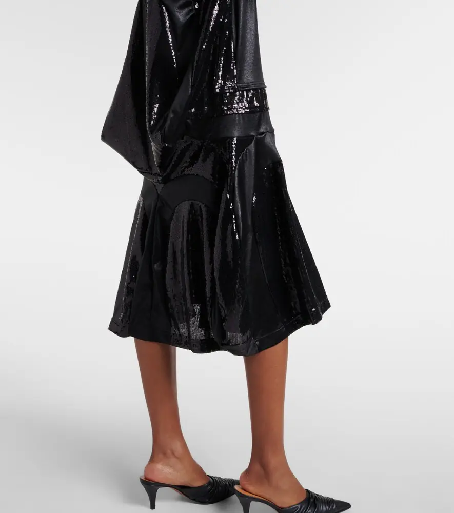 Junya Watanabe Sequined midi dress | Thumbnail 4 Junya Watanabe Sequined midi dress | Thumbnail 4