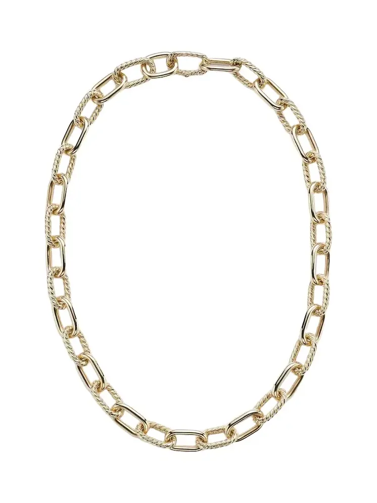 DY Madison 18kt gold chain necklace