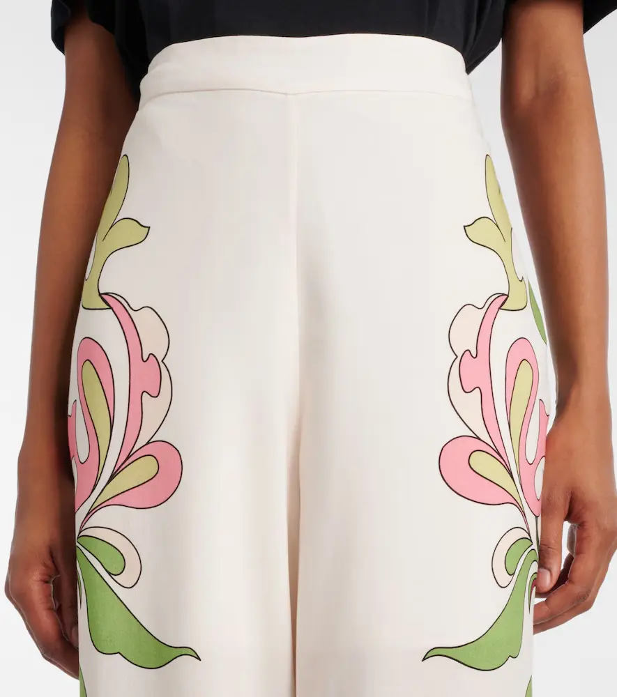 ADRIANA DEGREAS Inamorata printed high-rise wide-leg pants | Thumbnail 5 ADRIANA DEGREAS Inamorata printed high-rise wide-leg pants | Thumbnail 5