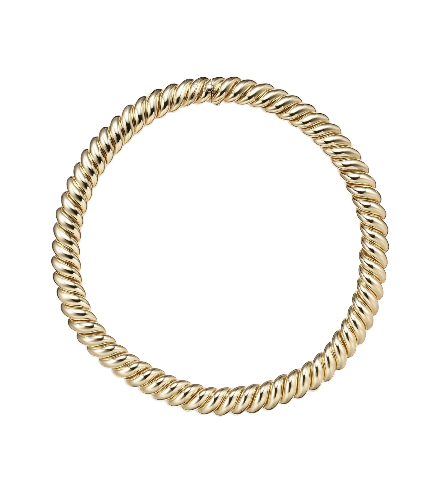Sculpted Cable 18kt gold necklace Sculpted Cable 18kt gold necklace