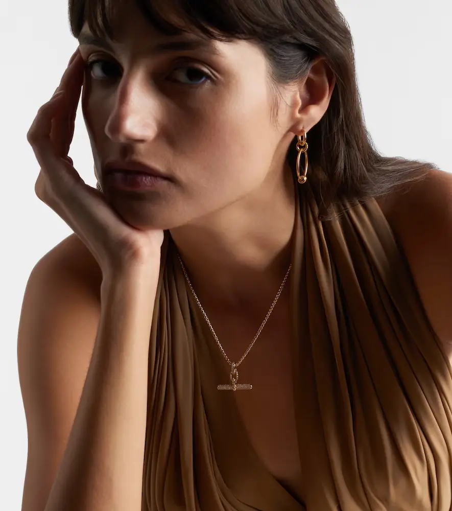 David Yurman DY Madison 18kt gold pendant with diamonds | Thumbnail 2