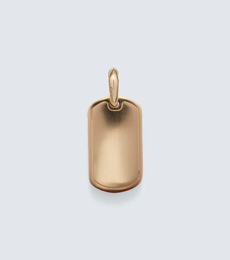 David Yurman Sculpted Cable 18kt gold pendant with diamonds | Thumbnail 3 David Yurman Sculpted Cable 18kt gold pendant with diamonds | Thumbnail 3