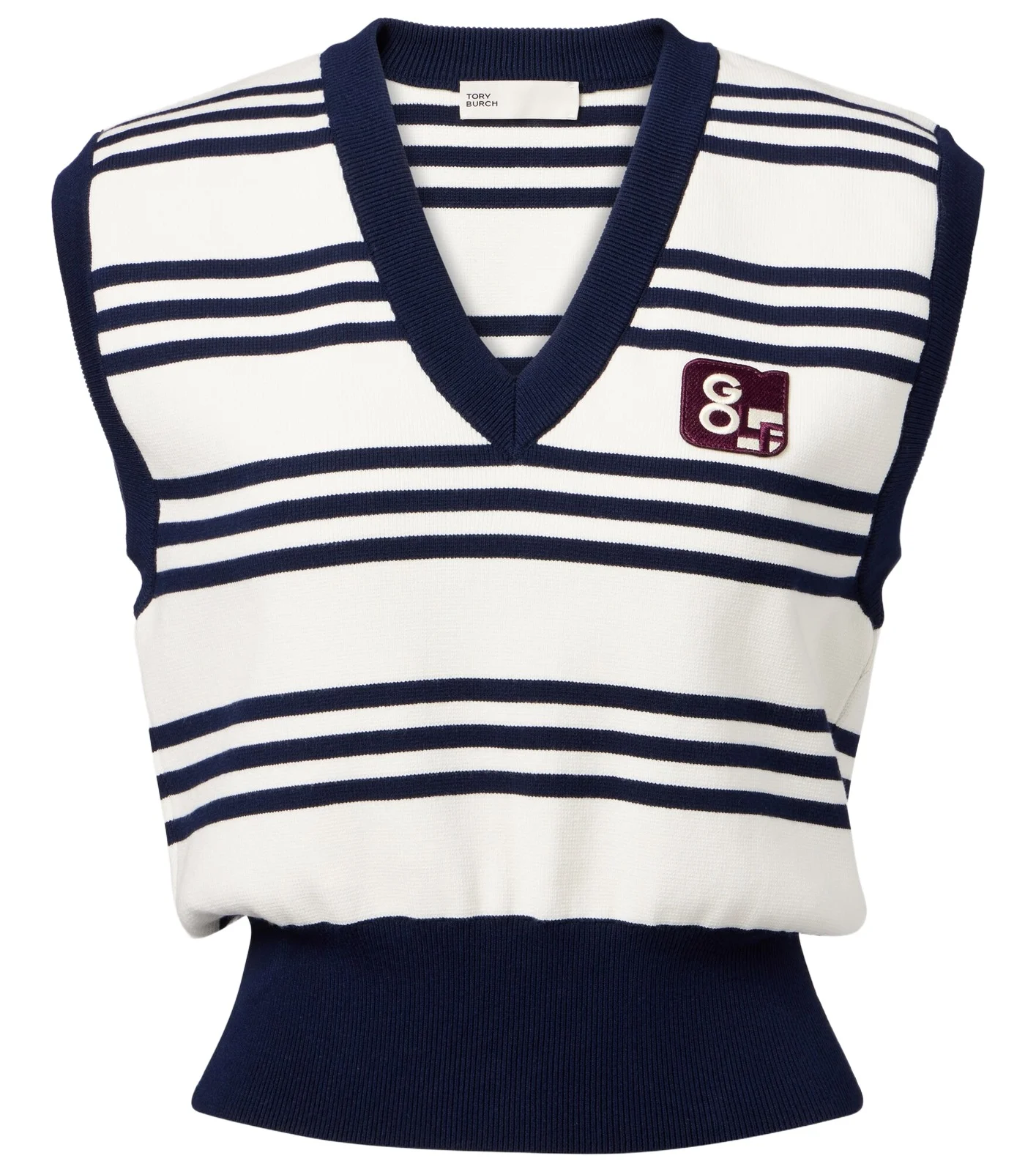 Striped sweater vest Striped sweater vest