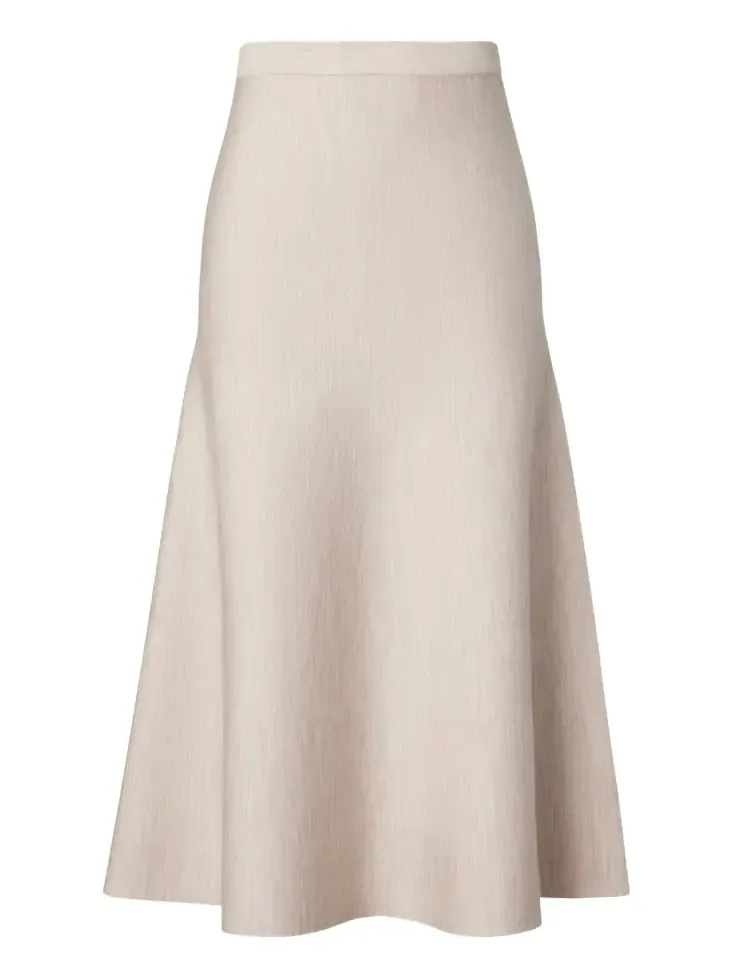 Freddie wool, cashmere, and silk midi skirt Freddie wool, cashmere, and silk midi skirt