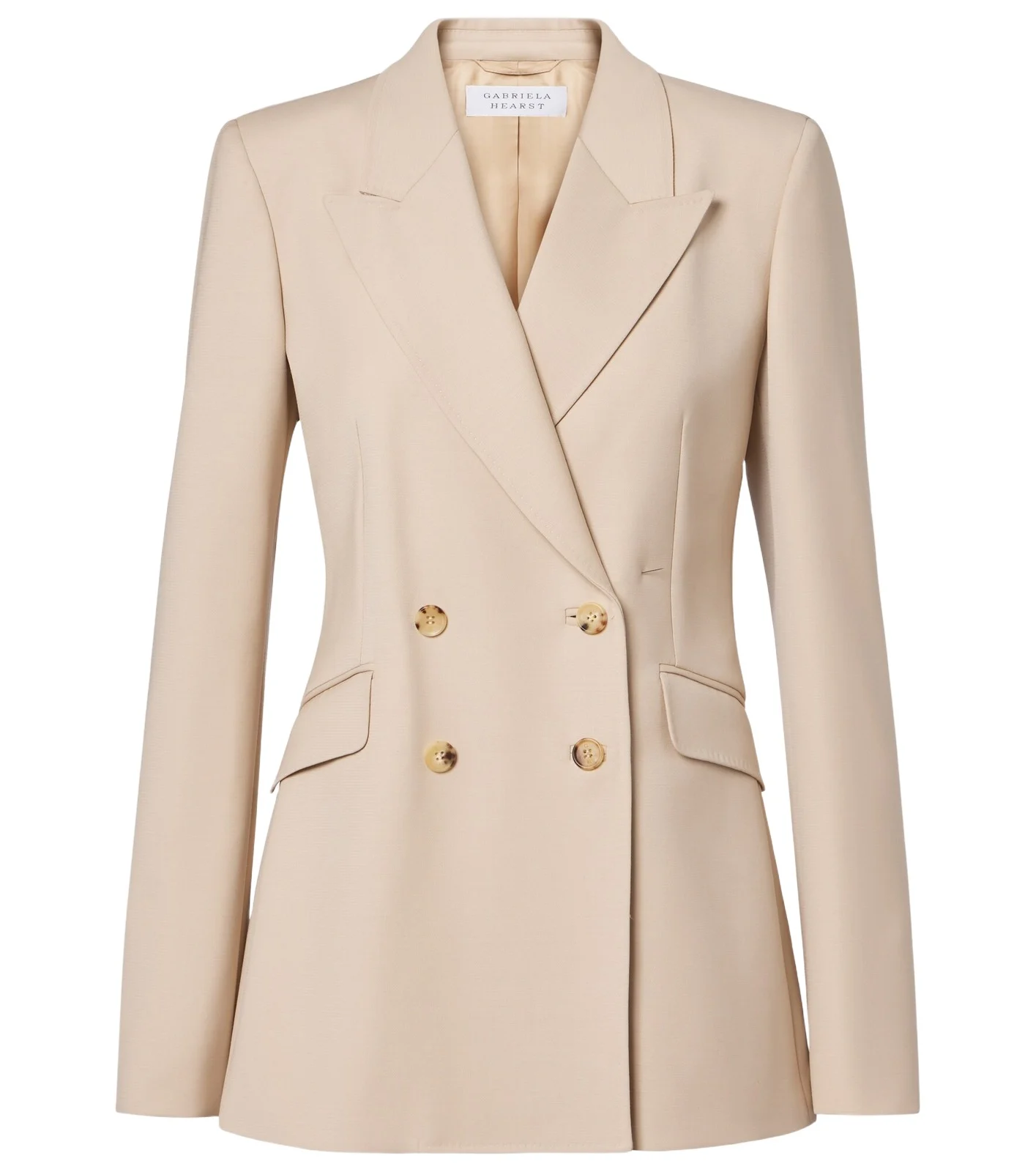 Stephanie double-breasted wool blazer Stephanie double-breasted wool blazer