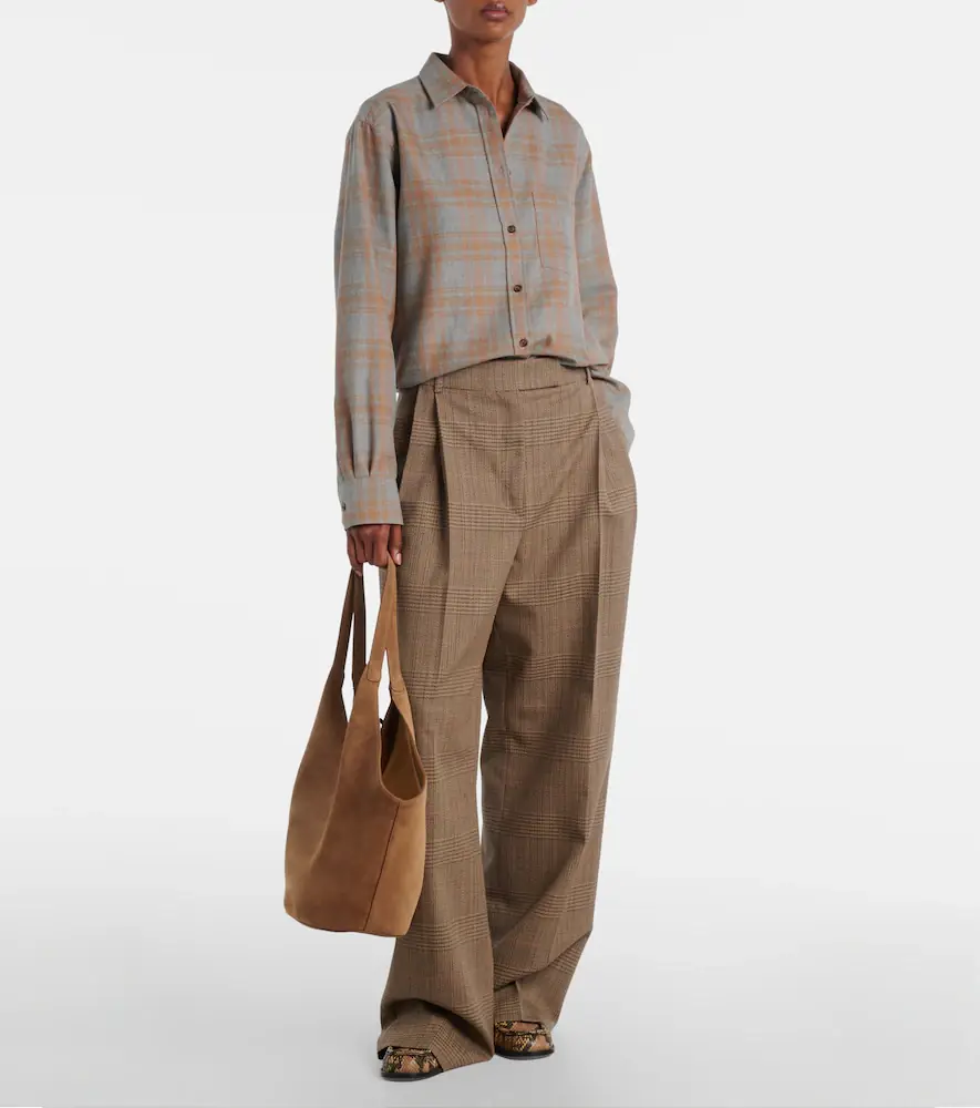 Aesther Ekme Phantom Large suede tote bag | Thumbnail 4