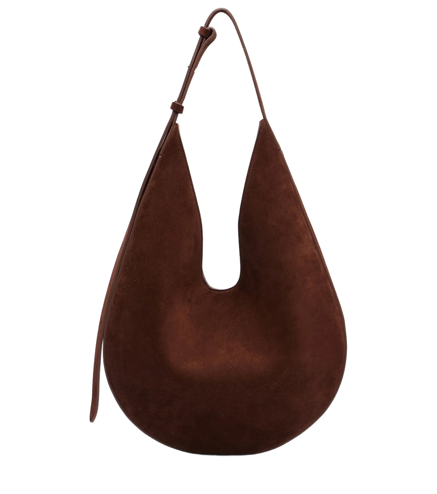 Medium suede shoulder bag Medium suede shoulder bag