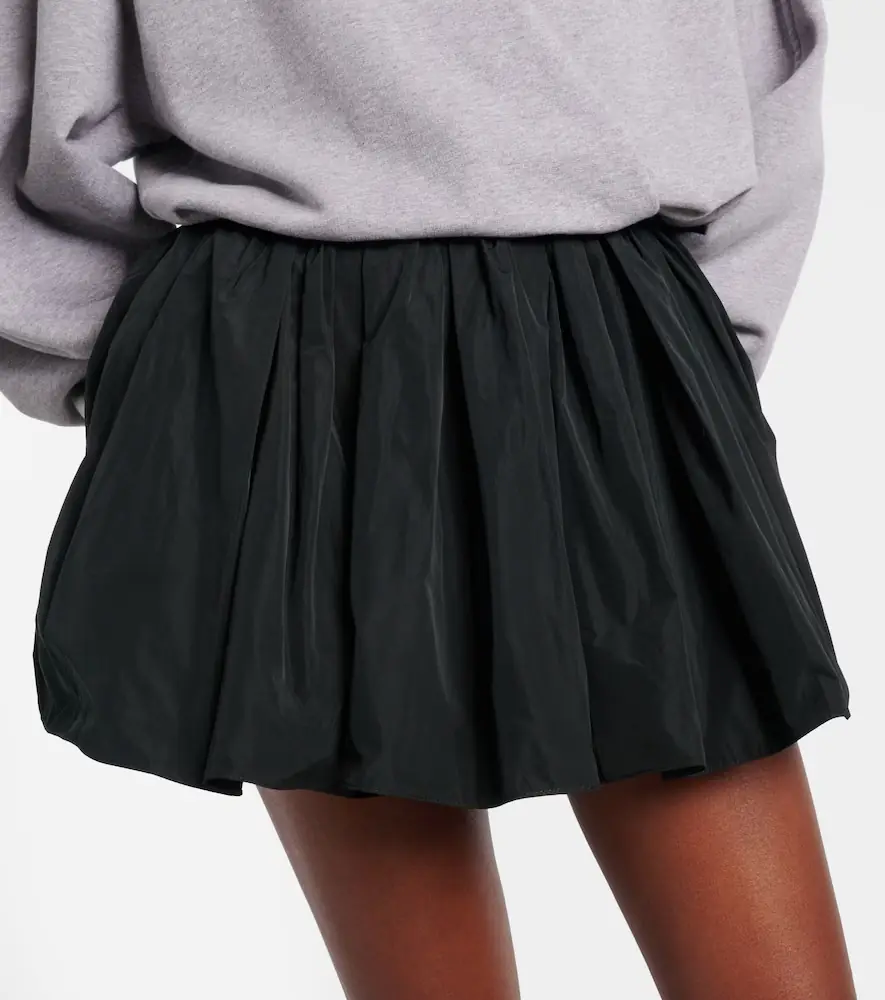 JW Anderson Gathered taffeta skort | Thumbnail 3