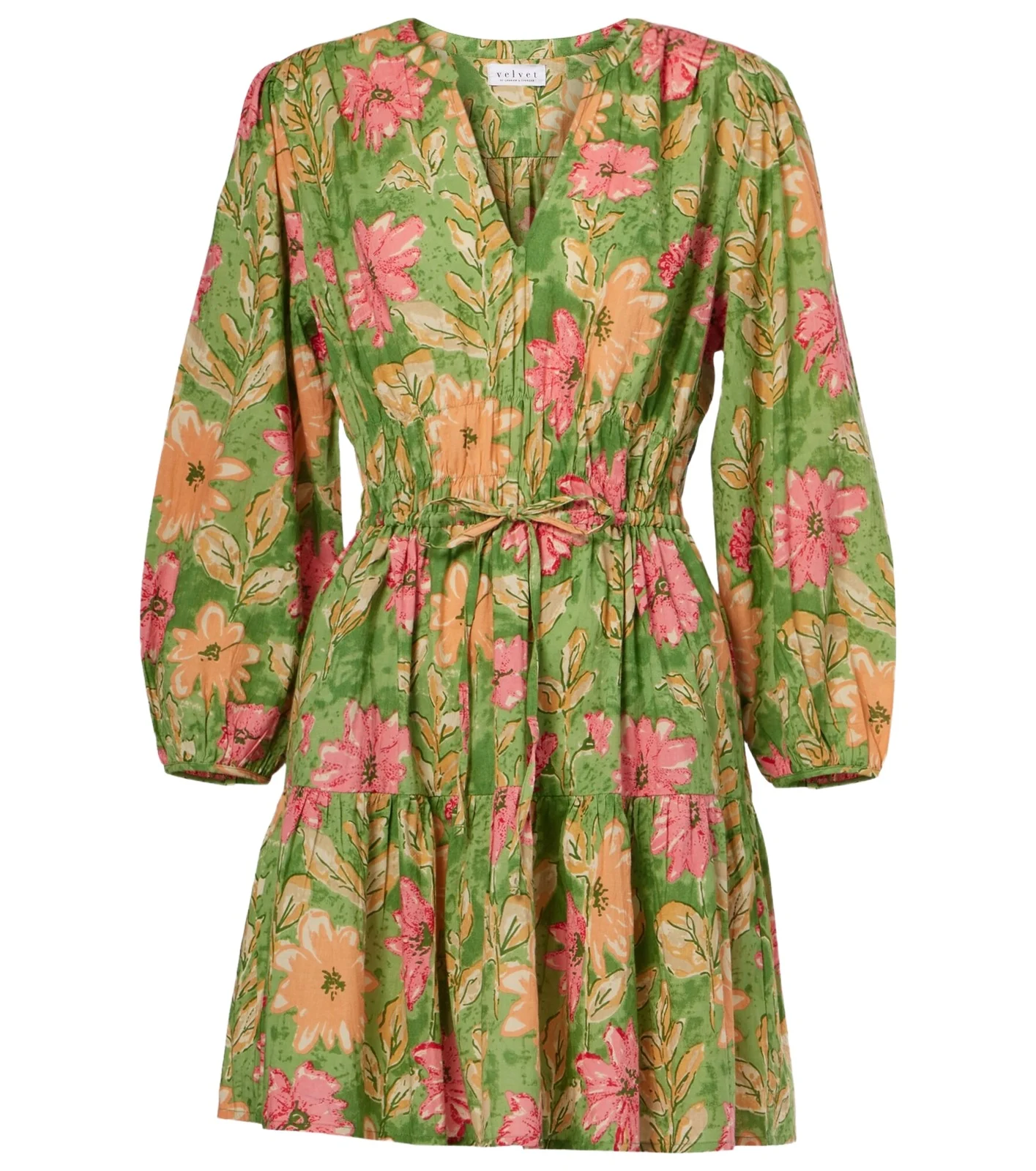 Floral cotton minidress Floral cotton minidress