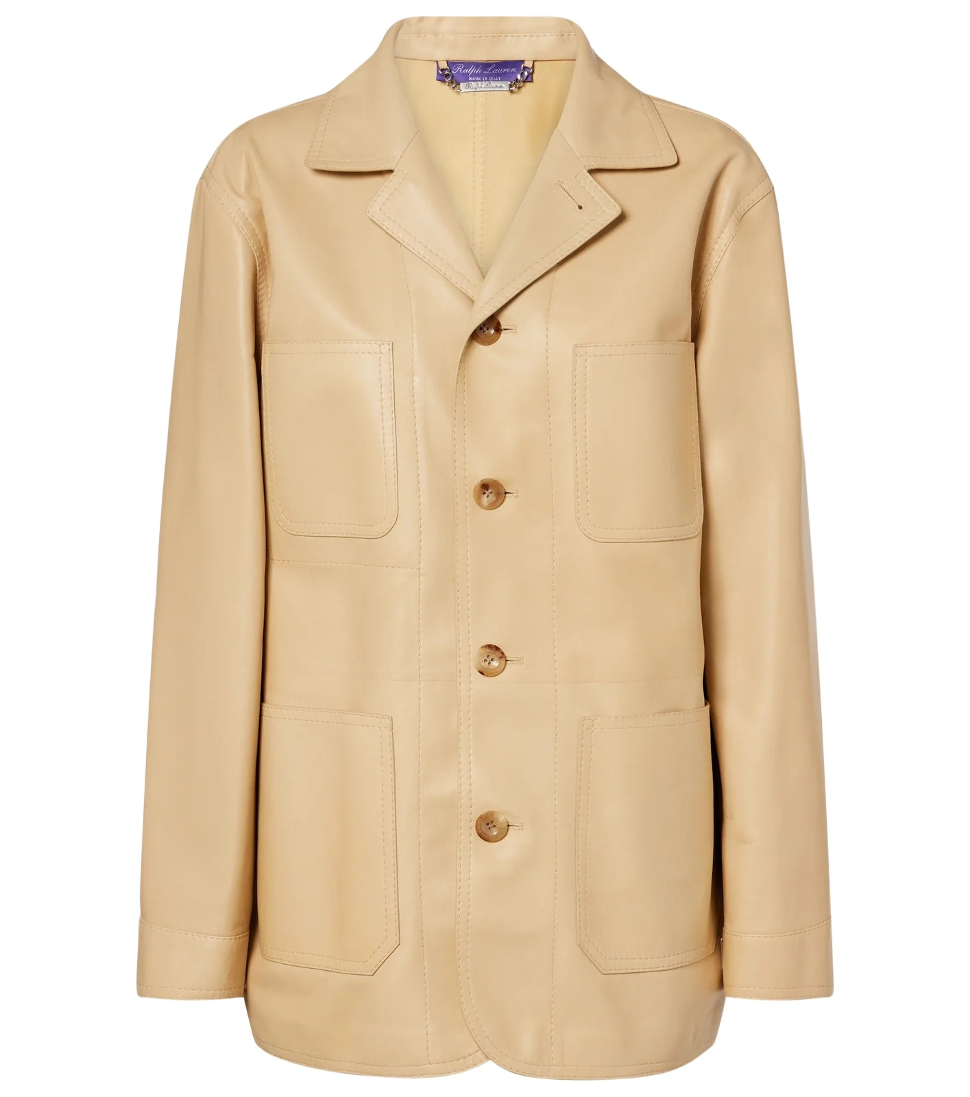 Ralph Lauren Collection Adrianna leather jacket