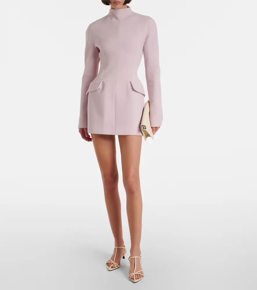 Sportmax Tefrite crêpe minidress | Thumbnail 2 Sportmax Tefrite crêpe minidress | Thumbnail 2