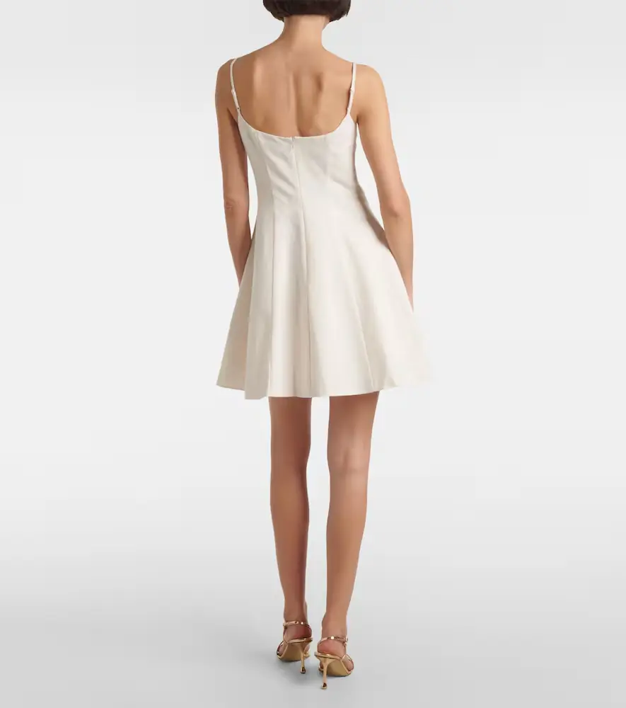 Staud Bridal Joy cotton-blend minidress | Thumbnail 3