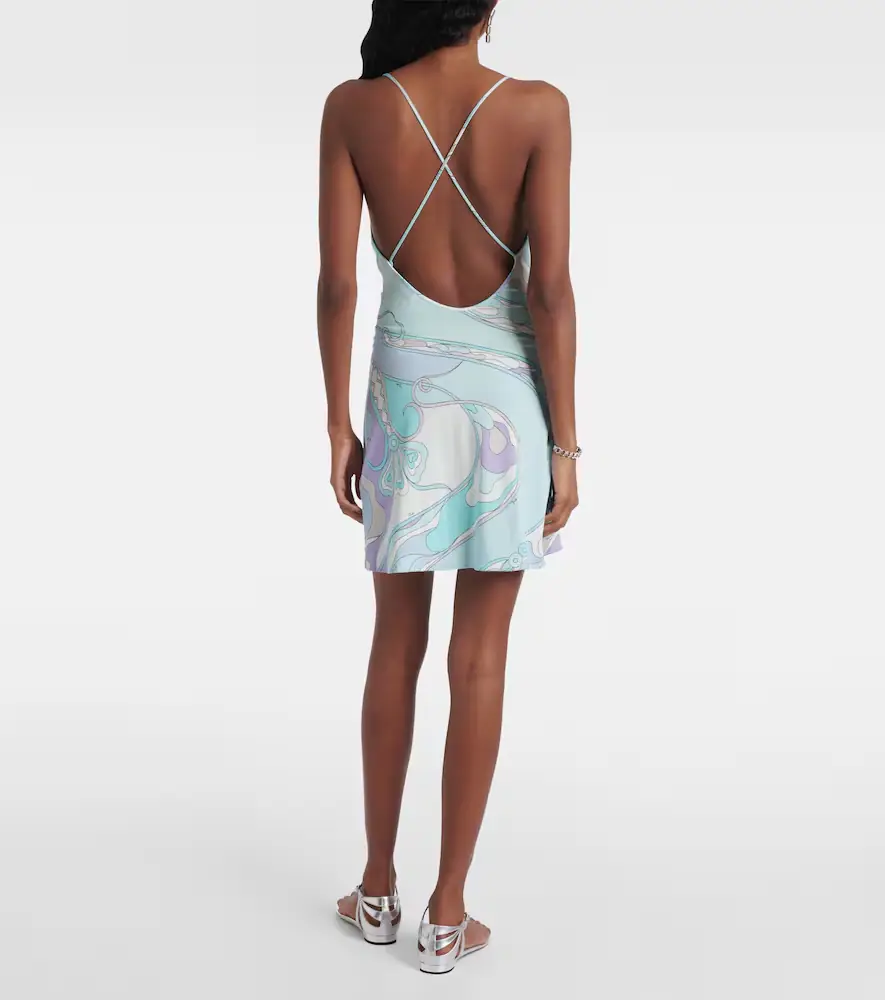 Pucci Orchidee jersey slip dress | Thumbnail 4