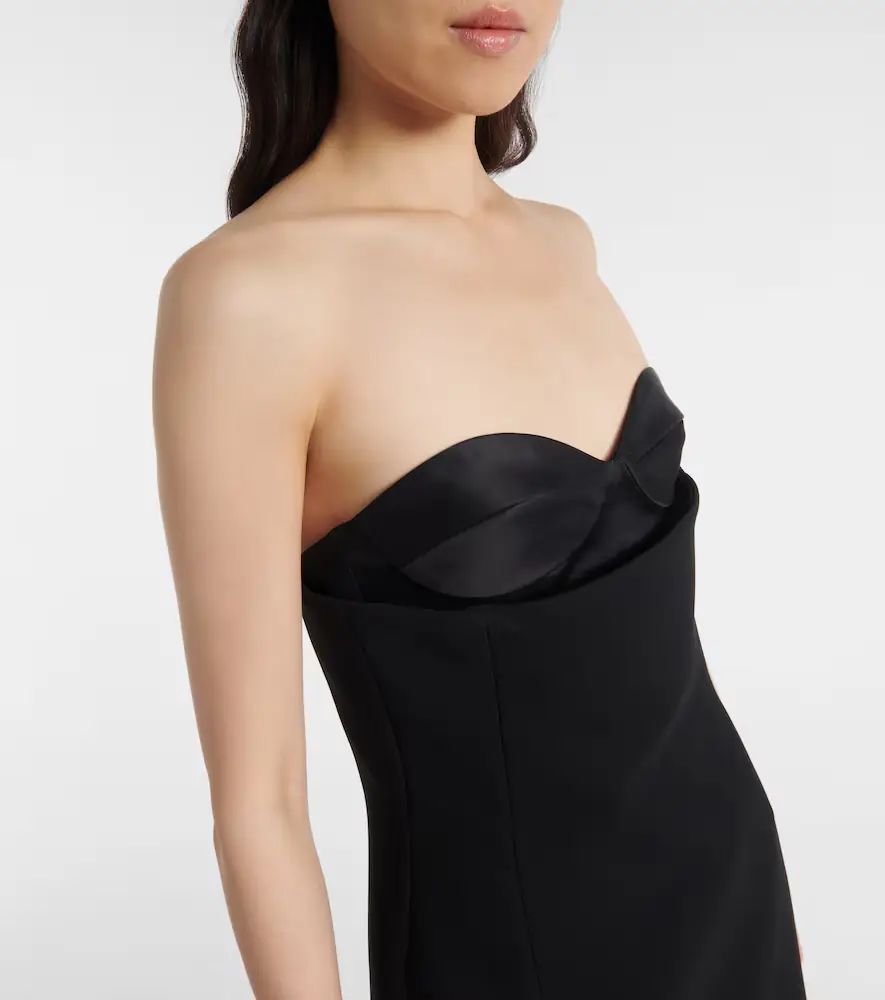 Khaite Ayla crêpe corset | Thumbnail 4