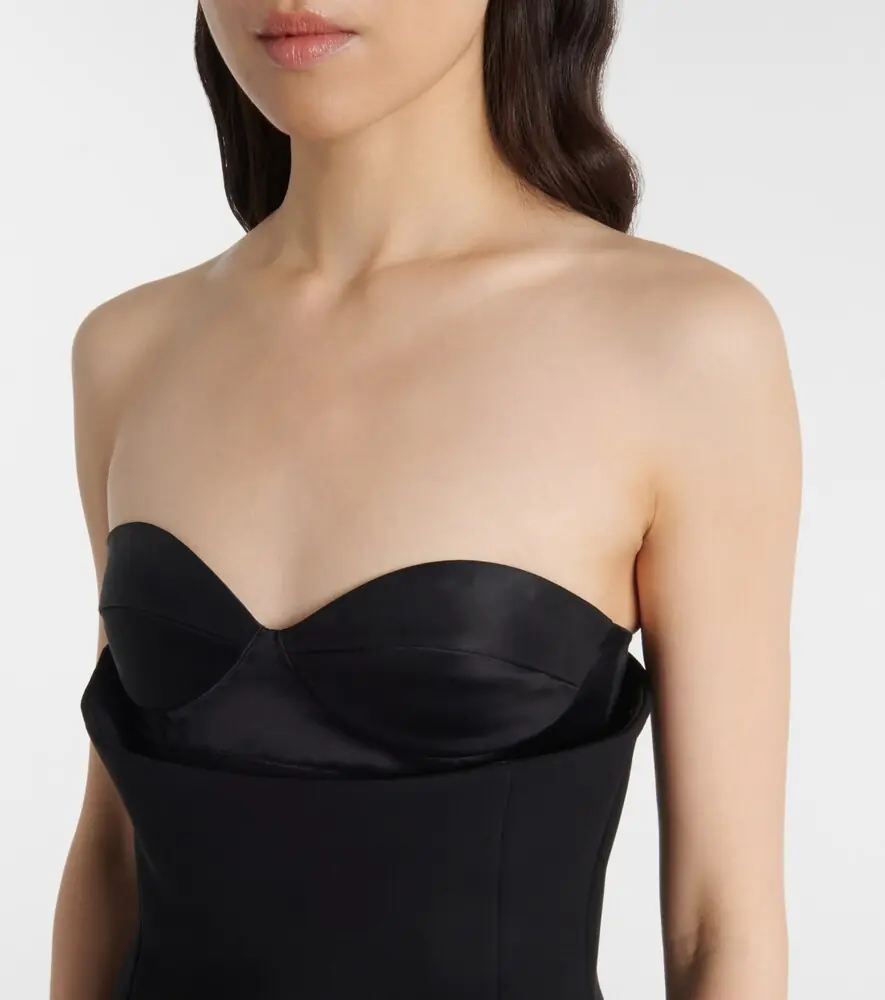 Khaite Ayla crêpe corset | Thumbnail 5