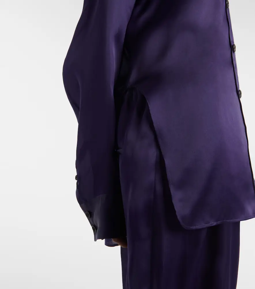 Khaite Herschel silk organza shirt | Thumbnail 2