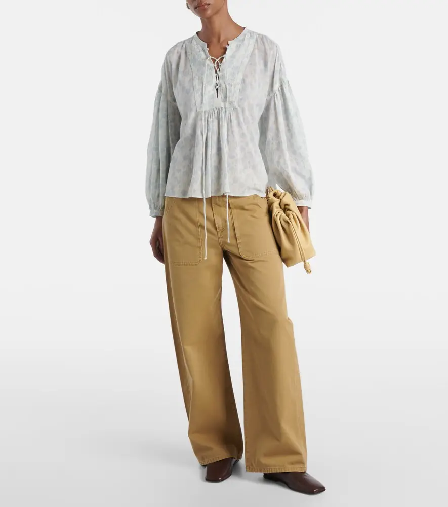 Polo Ralph Lauren Floral cotton blouse | Thumbnail 4