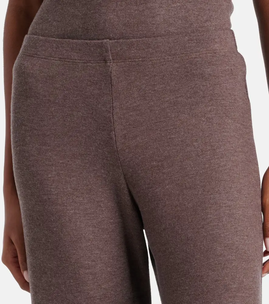 LESET Lauren mid-rise jersey wide-leg pants | Thumbnail 4 LESET Lauren mid-rise jersey wide-leg pants | Thumbnail 4