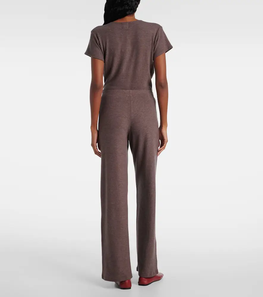 LESET Lauren mid-rise jersey wide-leg pants | Thumbnail 5 LESET Lauren mid-rise jersey wide-leg pants | Thumbnail 5