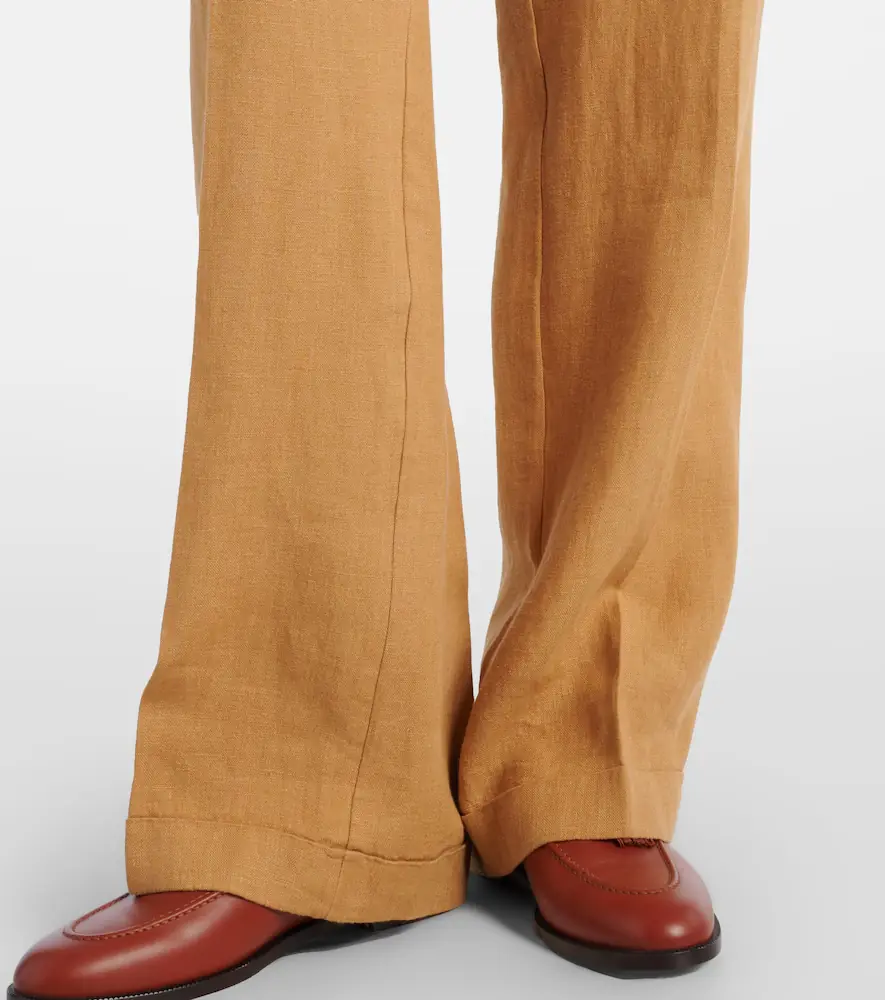 Polo Ralph Lauren Linen wide-leg pants | Thumbnail 3
