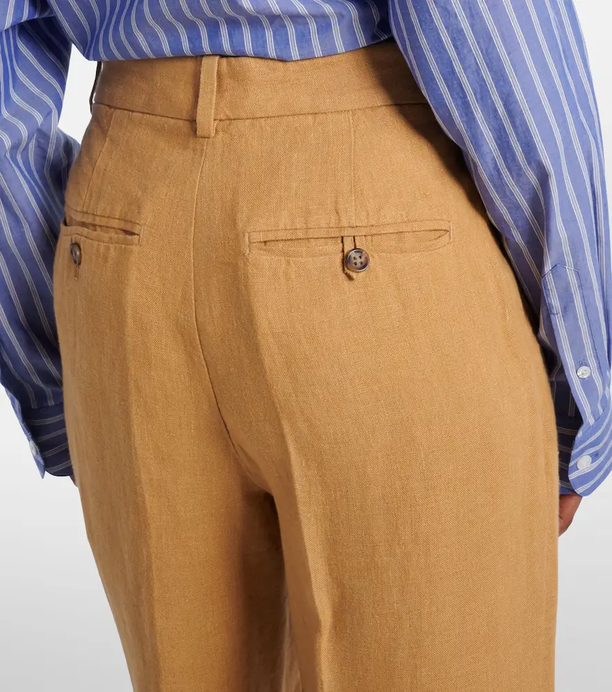 Polo Ralph Lauren Linen wide-leg pants | Thumbnail 6