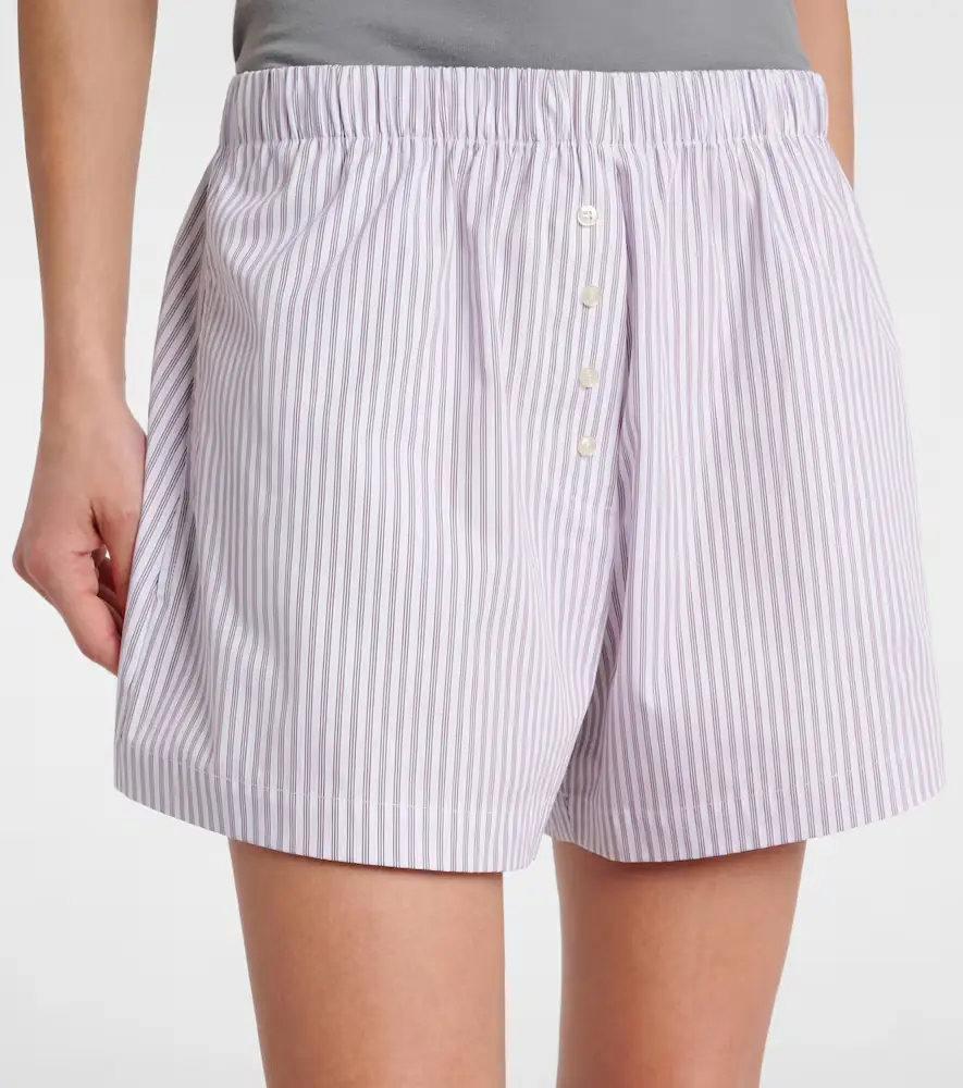 LESET Yoshi striped cotton-blend twill boxers | Thumbnail 4 LESET Yoshi striped cotton-blend twill boxers | Thumbnail 4