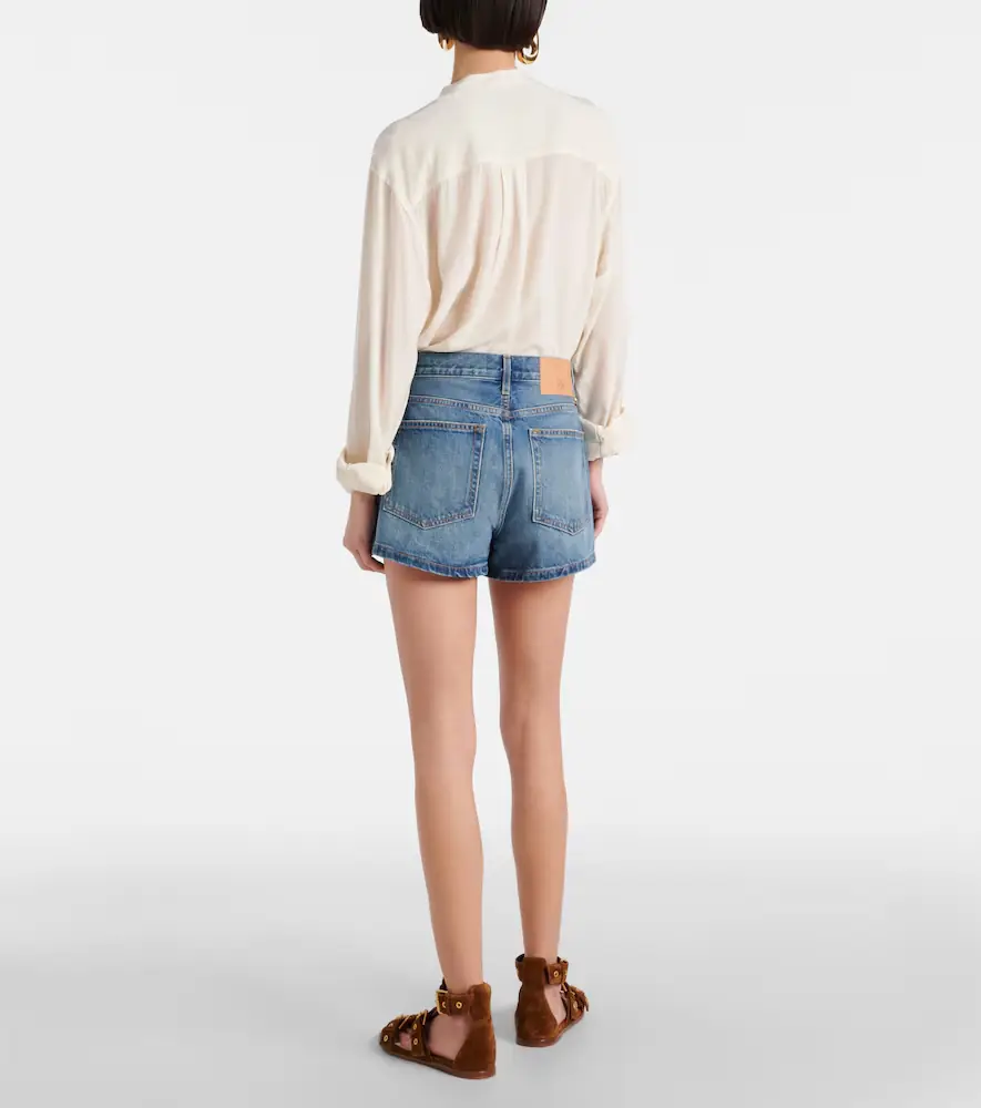 Ulla Johnson Greta high-rise denim shorts | Thumbnail 3 Ulla Johnson Greta high-rise denim shorts | Thumbnail 3