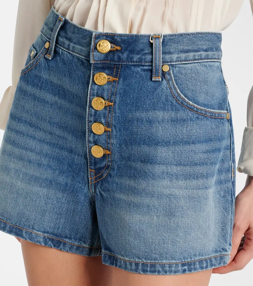 Ulla Johnson Greta high-rise denim shorts | Thumbnail 5 Ulla Johnson Greta high-rise denim shorts | Thumbnail 5