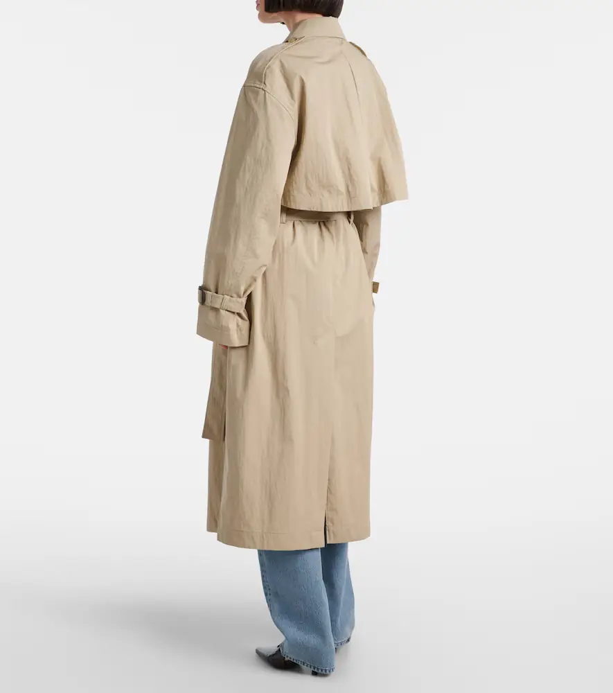 Toteme Cotton-blend trench coat | Thumbnail 4 Toteme Cotton-blend trench coat | Thumbnail 4
