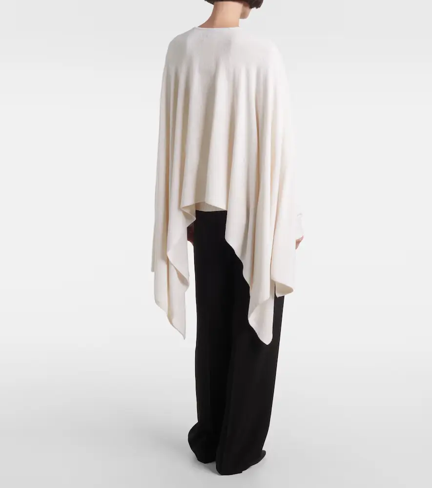 TOTEME Knitted silk cape | Thumbnail 3