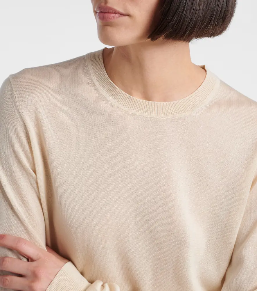 TOTEME Silk-blend sweater | Thumbnail 4