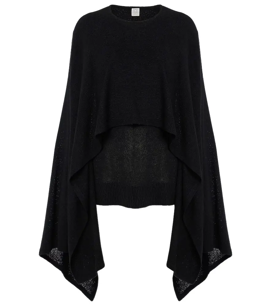 TOTEME Draped silk top