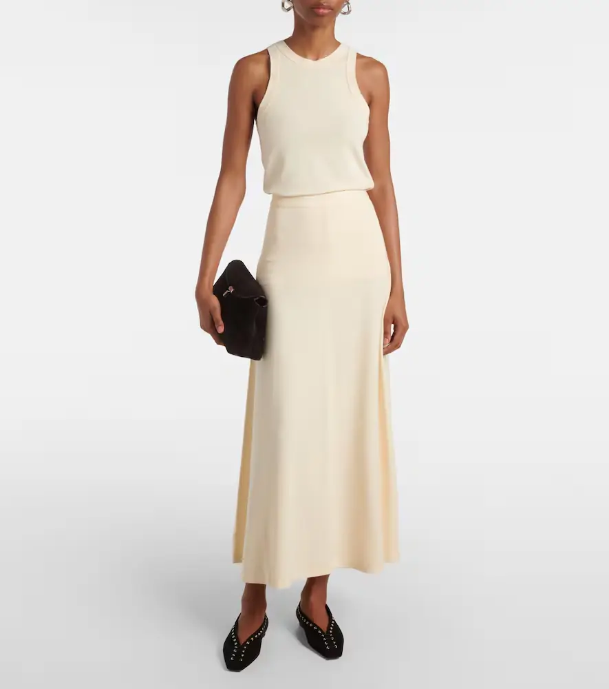 TOTEME Jersey maxi skirt | Thumbnail 5