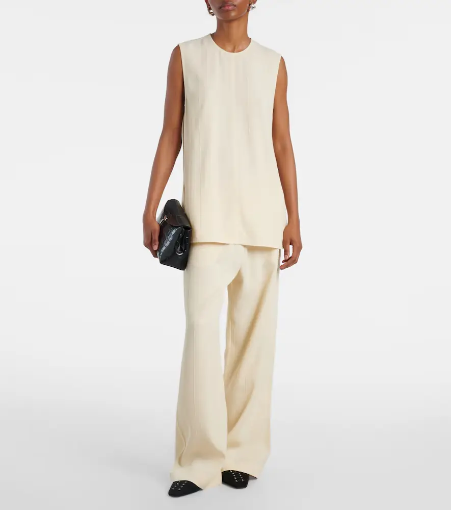 TOTEME High-rise wide-leg pants | Thumbnail 2