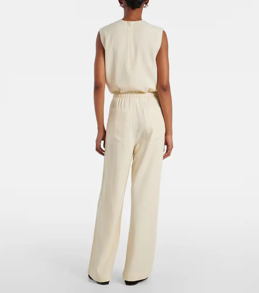 TOTEME High-rise wide-leg pants | Thumbnail 4