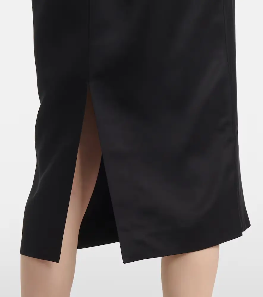 TOTEME Satin midi dress | Thumbnail 5 TOTEME Satin midi dress | Thumbnail 5