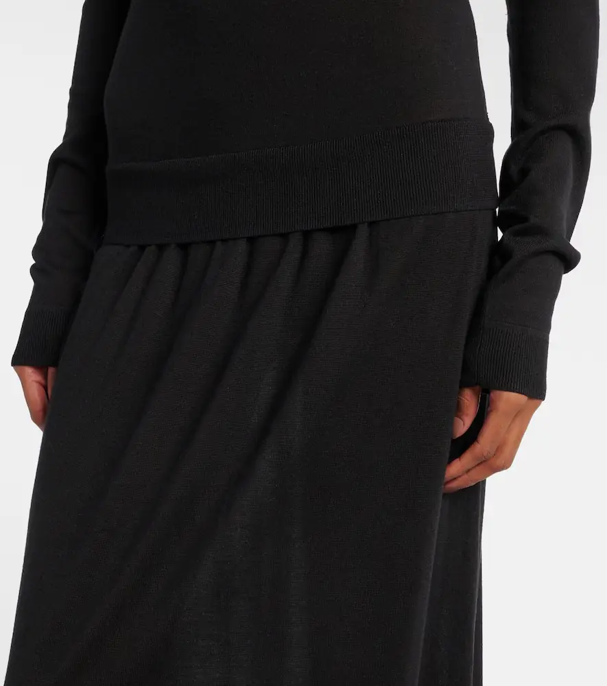 TOTEME Silk-blend maxi dress | Thumbnail 6