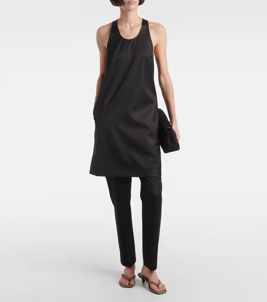 TOTEME Cotton-blend straight pants | Thumbnail 4 TOTEME Cotton-blend straight pants | Thumbnail 4