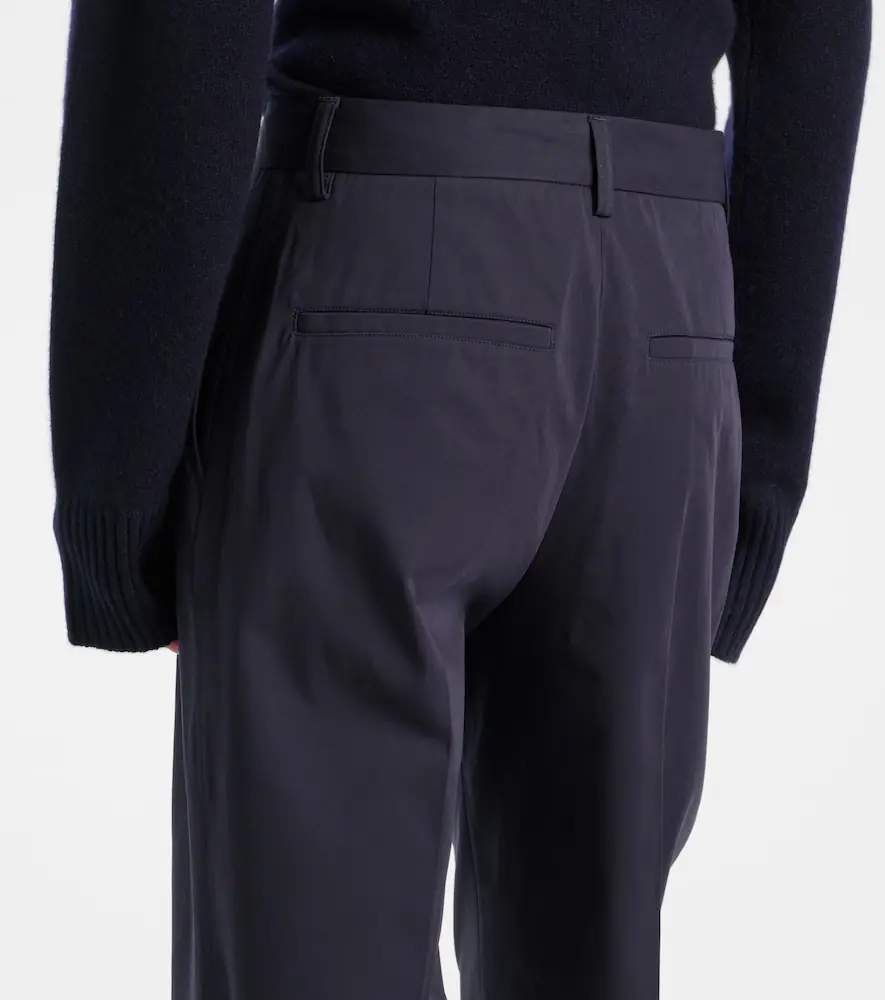 TOTEME High-rise cotton straight pants | Thumbnail 2 TOTEME High-rise cotton straight pants | Thumbnail 2
