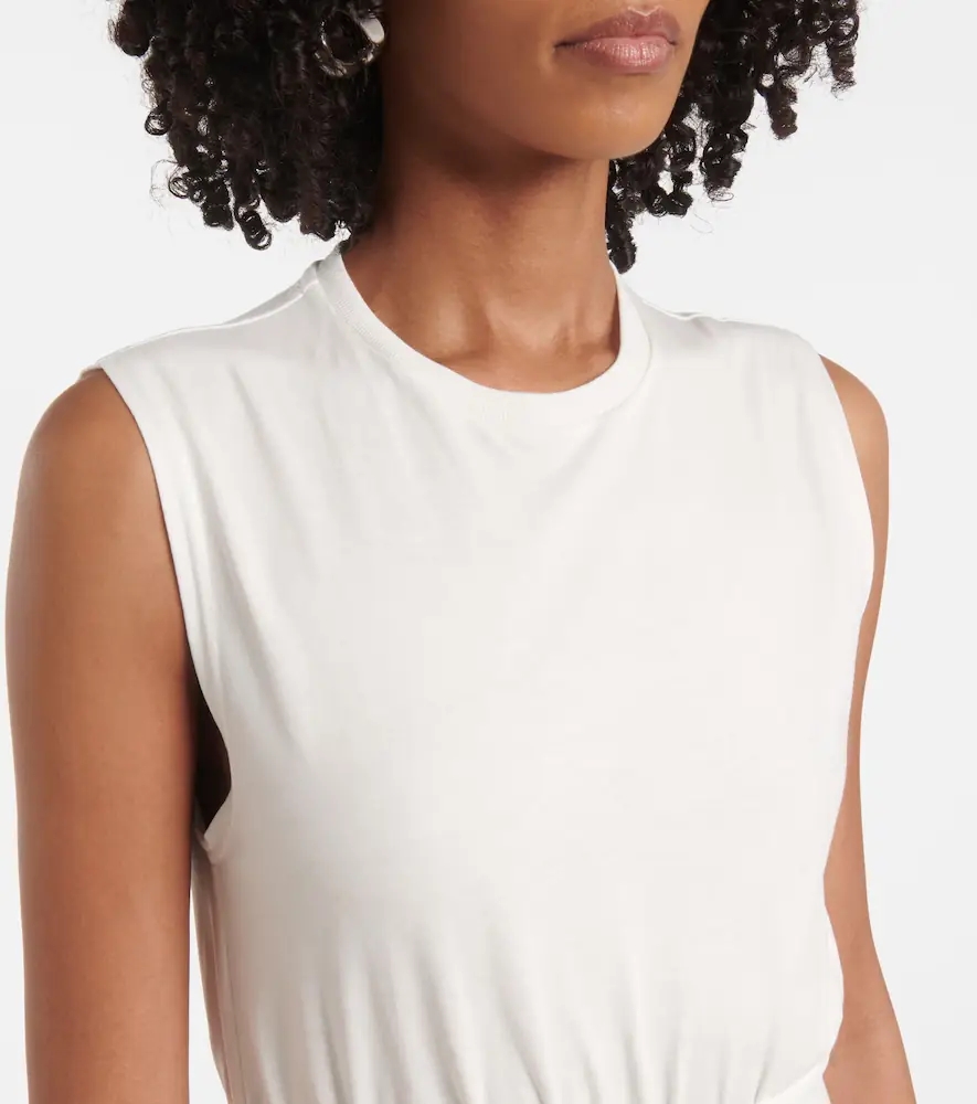 TOTEME Cotton jersey midi dress | Thumbnail 2