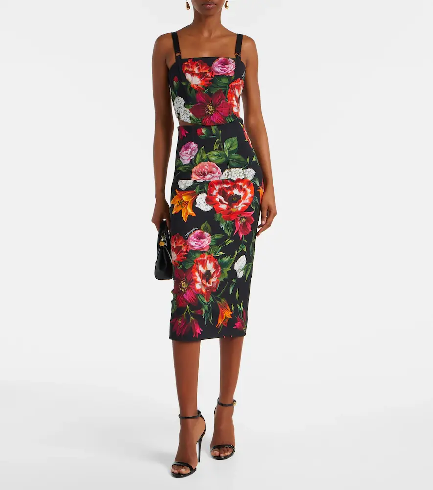 Dolce & Gabbana Floral bustier top | Thumbnail 3 Dolce & Gabbana Floral bustier top | Thumbnail 3