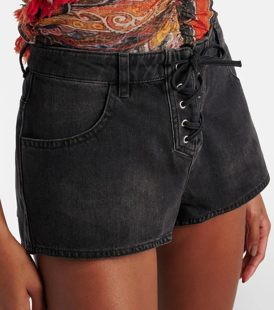 Isabel Marant Delma faded denim shorts | Thumbnail 5 Isabel Marant Delma faded denim shorts | Thumbnail 5