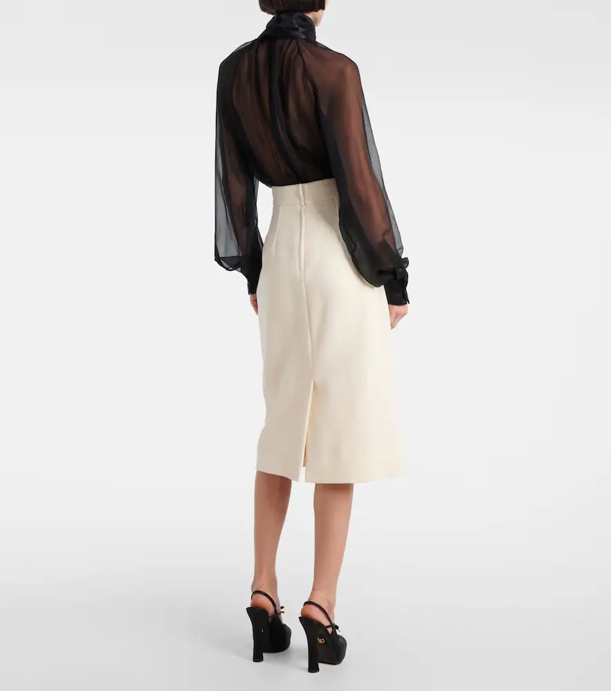 Dolce & Gabbana Virgin wool pencil skirt | Thumbnail 5