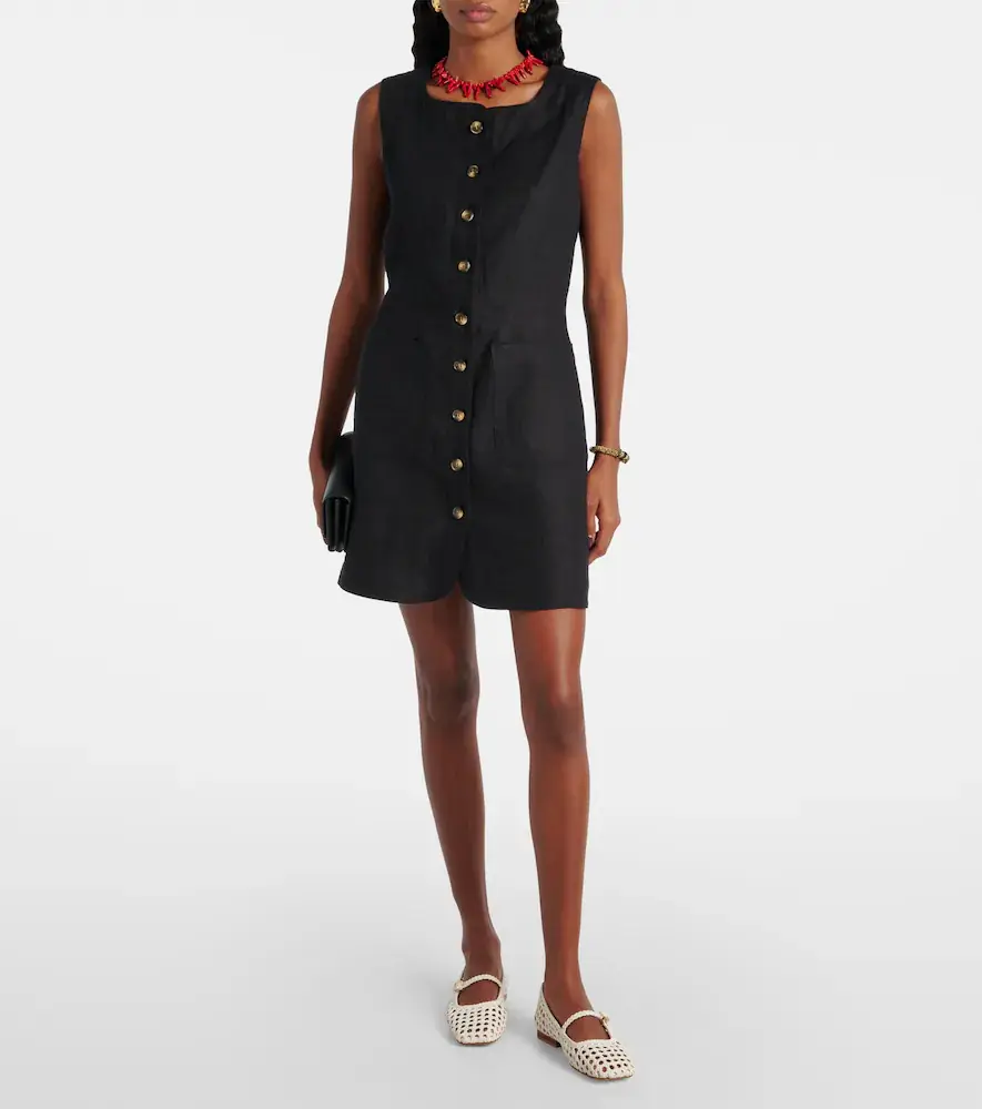 Posse Emma linen minidress | Thumbnail 4