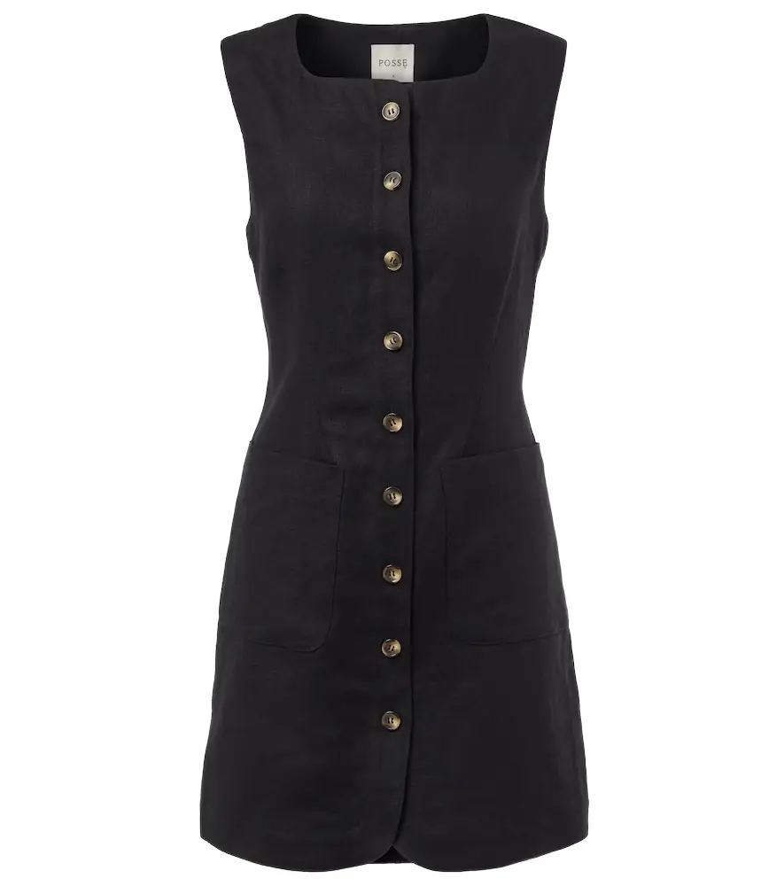 Posse Emma linen minidress